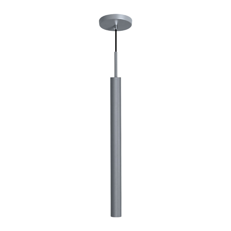 Pendente Tubo Cilindro Cinza em Alumínio para LED MR11 ST642-Starlumen-