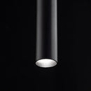 Pendente Tubo Cilindro Preto em Alumínio para LED MR11 ST642-Starlumen-