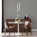 Pendente Tubo Duplo Alumínio P/ Lâmpada Mr11 Gu10 St1697 - Branco-Starlumen-