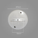 Pendente Tubo Duplo Alumínio P/ Lâmpada Mr11 Gu10 St1697 - Branco-Starlumen-