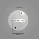 Pendente Tubo Duplo Alumínio P/ Lâmpada Mr11 Gu10 St1697 - Marrom-Starlumen-