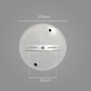 Pendente Tubo Duplo Alumínio P/ Lâmpada Mr11 Gu10 St1697 - Preto-Starlumen-