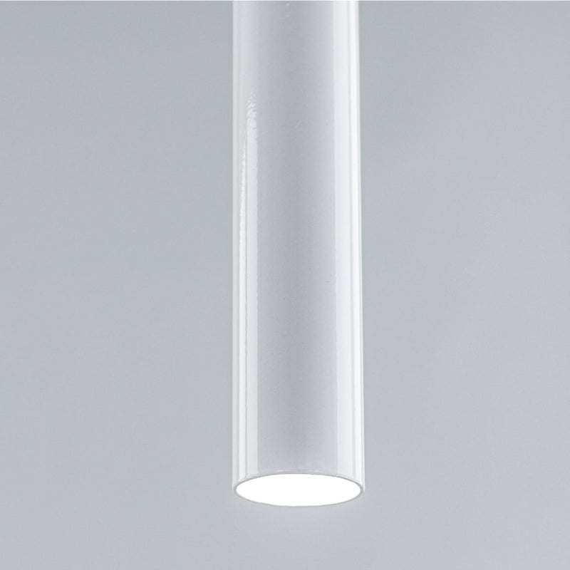 Pendente Tubo Triplo Alumínio P/ Lâmpada Mr11 Gu10 St1699 - Branco-Starlumen-