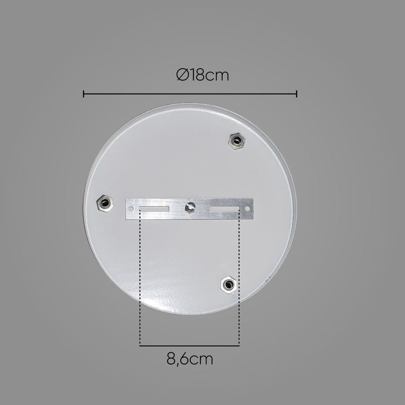Pendente Tubo Triplo Alumínio P/ Lâmpada Mr11 Gu10 St1699 - Branco-Starlumen-