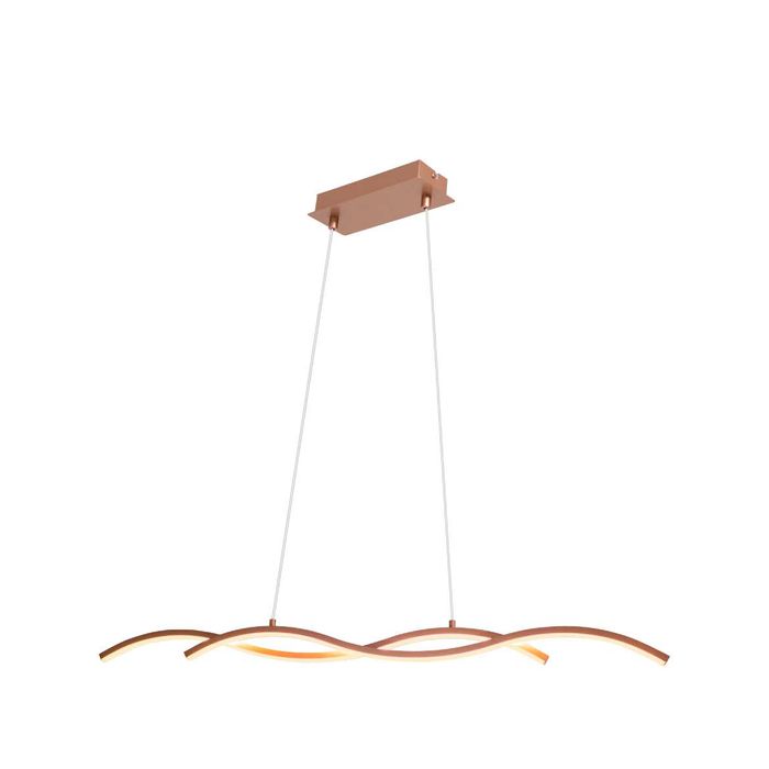 Pendente Twine LED Arcos Cobre 15W 3000K Quality QPD1339CO St1348-Quality-Starlumen