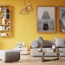 Pendente Vou Aramado Metal Preto com Cobre FO009E Bella ST2642-Bella Iluminação-Starlumen