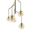 Pendente Yara Cobre Globo Vidro 1xE14 Starlux ZR008-5 St1787-Starlux-Starlumen