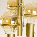 Pendente Zeki ZR142-GD Starlux + 3 LED G95 4W Âmbar ST2634-Starlux-Starlumen