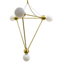 Pendente Zoe Pirâmide Metal Cor Bronze P/ 4xE27 MD21341-4-500-BZ ST1777-Starlux-Starlumen