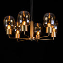 Pendente Zuriel Ouro Fosco LT015-AB para 6 E27 Starlux ST2560-Starlux-Starlumen