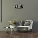 Pendente Zuriel Preto LT015-SKY para 6 E27 Starlux ST2560-Starlux-Starlumen