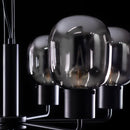 Pendente Zuriel Preto LT015-SKY para 6 E27 Starlux ST2560-Starlux-Starlumen