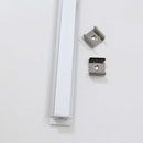 Perfil Alumínio Branco Embutir Moveis P/ Led 1000x16mm DS2243 St1292-Starlumen-