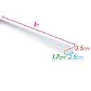 Perfil Alumínio Embutir 1m P/ Fita LED Save Energy SE-255.1823 ST2032-Save Energy-Starlumen