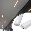 Perfil Sobrepor Alumínio Branco 1000x27mm p/ Fita LED DS2247 ST1099-Starlumen-