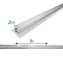 Perfil Sobrepor Alumínio Escovado p/ Fita LED 1000x20mm DS2246 ST1098-Starlumen-