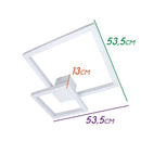 Plafon Arandela Fit Branco LED 58W Luz Direta ou Indireta 701LED3-BT ST1254-Newline-Starlumen