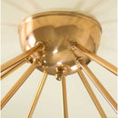 Plafon Atom Sputnik Cobre Brilho P/ 9 Lâmpadas PLF4964-CB St698-Starlumen-