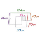 Plafon Canvas Branco Moderno Led Integrado 116w Aluminio 38032 St1632-Opus-Starlumen