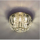 Plafon Cristal Legítimo K9 20cm Redondo P/ 3 G9 PLF-4717 St4717-Starlumen-