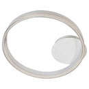 Plafon Emily Branco Anel Ring Arco Led Integrado 20w Ø40cm CM31200-WH St1747-Starlux-Starlumen