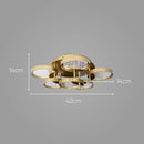 Plafon Emma Ouro Fosco 6x LED 4W 2700K LT011 Starlux ST2572-Starlux-Starlumen