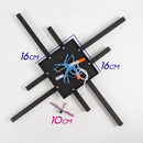 Plafon Fit Preto LED 26,4W 3000k Newline PL15015LED1-PT St2033-Newline-Starlumen