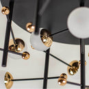 Plafon Fuxico LED 45W 60cm Bella Iluminação JU005 ST2194-Bella Iluminação-Starlumen