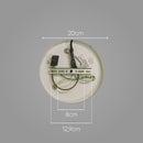 Plafon Grape Ouro Fosco e Ambar ZR115 60cm 6 Globos Vidro para 6X G9 Starlux ST2630-Starlux-Starlumen