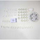 Plafon Kri Cristal K9 Transparente Bella Hu1102 4 G9 25cm St931-Bella Iluminação-Starlumen