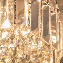 Plafon Kri Cristal K9 Transparente Bella Hu1102 4 G9 25cm St931-Bella Iluminação-Starlumen