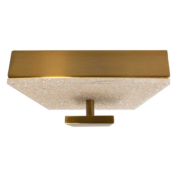 Plafon Kyara Ouro Led 6w Efeito Estrelado Com Cristais HL002-Q-OU St1773