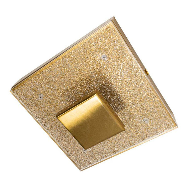 Plafon Kyara Ouro Led 6w Efeito Estrelado Com Cristais HL002-Q-OU St1773