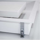 Plafon Luz Indireta 50x50cm Embutir Para Lâmpadas E27 250/5E BT St679-Starlumen-