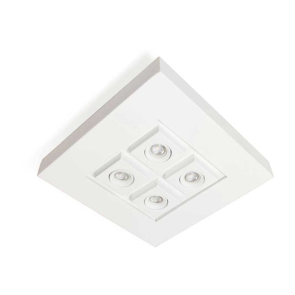 Plafon Moom 50x50cm Branco P/4 Dicróica E 4xe27 16620/50 St1601