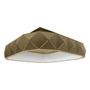 Plafon Otto Ouro Led 35w 2700k Quadrado 50cm ZR088-Q-OU St1776-Starlux-Starlumen