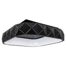 Plafon Otto Preto Led 35w 2700k Quadrado 50cm ZR088-Q-BK St1776-Starlux-Starlumen