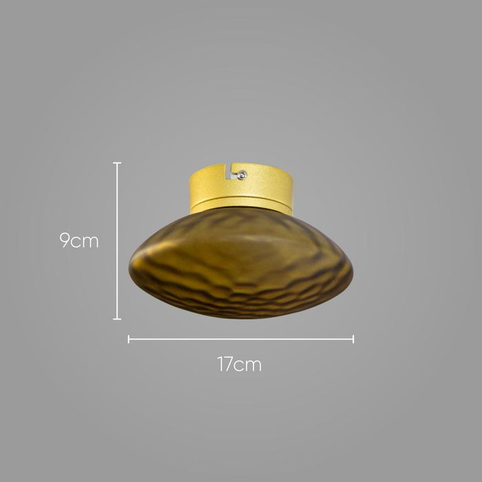 Plafon Petra Starlux 17cm LED 2700k ZR102-AGD ST2579
