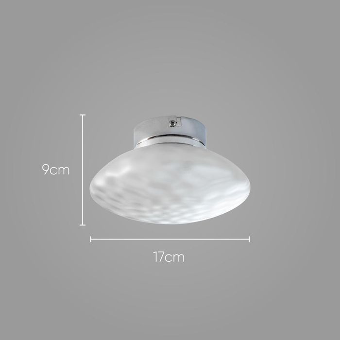 Plafon Petra Starlux 17cm LED 2700k ZR102-CH ST2579