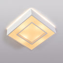 Plafon Sobrepor Quadrado Cherry Branco 45x45 4 E27 St4540/45BT-Starlumen-