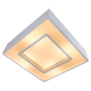 Plafon Sobrepor Quadrado Cherry Branco 45x45 4 E27 St4540/45BT-Starlumen-