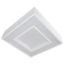 Plafon Sobrepor Quadrado Cherry Branco 45x45 4 E27 St4540/45BT-Starlumen-