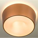 Plafon Sobrepor Vulcano Cobre Redondo p/ 3 LED E27 ST951-Starlumen-