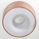 Plafon Sobrepor Vulcano Cobre Redondo p/ 3 LED E27 ST951-Starlumen-