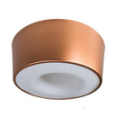 Plafon Sobrepor Vulcano Cobre Redondo p/ 3 LED E27 ST951-Starlumen-