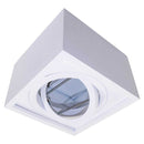 Plafon Spot Branco Quadrado Premium Sobrepor Gu10 P/ Ar111 4504/18 St1573-Starlumen-