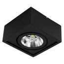 Plafon Spot Sobrepor Quadrado Preto Box P/ AR111 Orluce ST2763-Orluce-Starlumen