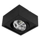 Plafon Spot Sobrepor Quadrado Preto Box P/ AR111 Orluce ST2763-Orluce-Starlumen