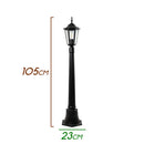 Poste Jardim Colonial Alumínio 1,05m para 1xE27 PC204P/1PQ ST1912-Starlumen-