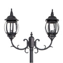 Poste Jardim Colonial duas Cúpulas para lâmpadas E27 PC201/2-M ST757-Starlumen-